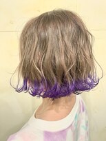 コキャン(COQUIN)&nbsp;裾カラーパープル