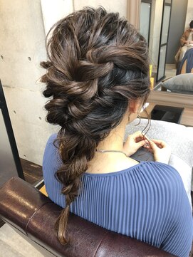 シエル 松山店(CIEL) 大人かわいい編みおろしスタイル