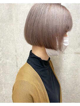 カシュカシュ(cache cache) cache cache魔法のミルクティーぱっつんbob style