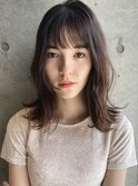 【ANDREY risa】シアーベージュ×ウルフミディ