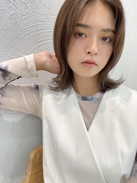 リュンヌ(Lune) ヌーディーベージュ×ニュアンスヘア