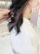 シェリ(che'rie)&nbsp;インナーカラー/イヤリングカラー☆パープル