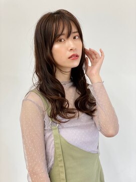 ユニックス イオンモール北戸田店(UNIX) ナチュラルロングカール[アースカラー/ニュアンスカラー]◎30代