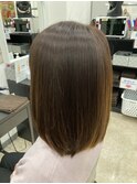 うる艶オーガニックカラー+髪質改善トリートメント☆