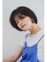 ベンジー 蔵前ii店(benji)&nbsp;丸みのある柔らかいボブ