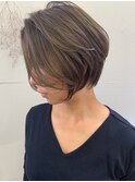 大人ショートボブ/クビレ/絶壁解消/20代30代40代/【荒牧】
