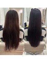 シンズ 銀座(sins)&nbsp;ふわっと広がる癖を収めるストレート[30代40代50代60代]