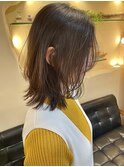 前髪無しレイヤーミディアム/大人可愛いレイヤーミディアム◯
