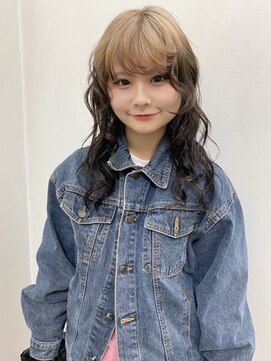 ロジ(loji) ベージュのルーツカラー