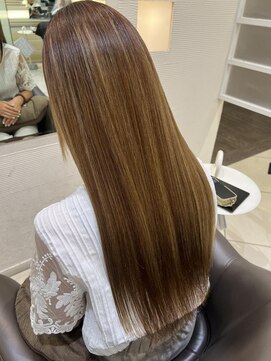 マージュ ギンザ(marju GINZA) □酸性縮毛矯正 ハイライトあり