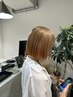 【人気くくってもかわいい】似合わせカット＋（インナー・イヤリング）カラー