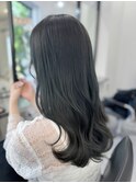 ブリーチなしダブルカラー☆オリーブアッシュ