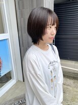 クリアーオブヘアー 池下店(clear OF HAIR)&nbsp;ぱつっと顔まわりカット