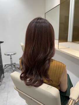 アオ(Ao) Aoヘアスタイル ピンクブラウン