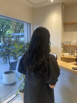 軽さupレイヤーカット×地毛風カラー