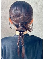 スタイル 横浜(STYLE)&nbsp;横浜／ヘアセット/編みおろし/カチモリ/アレンジ