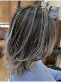 八尾/ハイライト/髪質改善/酸性ストレート/バレイヤージュ