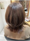 色素改善　白髪ぼかし　白髪染め卒業