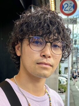 カムジーヘッドカミノウラ(COMEGHEAD KAMINOURA) 波巻きスパイラルパーマメンズマッシュパーマツイストパーマ