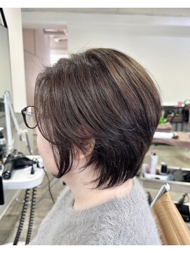 メモリーズ 表参道(Memories) 大人かわいい小顔ショートショートヘア30代40代50代白髪ぼかし