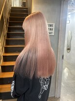 ジーナ(XENA)&nbsp;イメチェンヘアスタイル　ピンクカラー