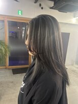 キング 高槻(K!ng) 縮毛矯正髪質改善ハイライトレイヤーカット高槻美容室エクステ