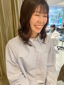 ヘアーエスクールフェイス(hair S. COEUR face) パーマスタイル/ケアパーマ/枚方美容室/大阪美容室