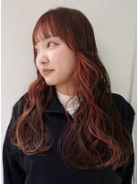 ウクク(UCUCU)&nbsp;pink beige の フェイスフレーミング