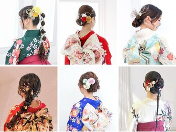 スタジオタロ(Studio talo)の写真/【手ぶらで楽々♪お着物レンタルご利用可能】訪問着・振袖・七五三の着物レンタルは18,000円～ご利用可能♪