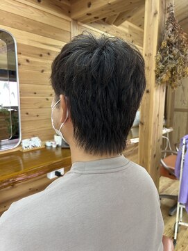 オラシオン ツーブロックショート