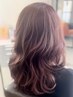 小顔カット+カラー+集中補修トリートメント《ヘアケアギフト付き♪》￥16500～