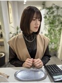 ◆◇大人可愛い艶髪まとまりやすい内巻きボブ◇◆
