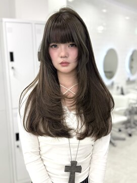 リヴ オオサカ(LIV OSAKA) ＊【ブリーチなしWカラー】オリーブグレージュ＊