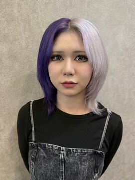 シーバイシオン(Sea by sion) ホワイト × パープル