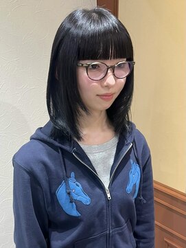 プフ 伏見(puf) [puf 伏見/丸の内/栄/名古屋]ブルーブラック×レイヤー★kasumi