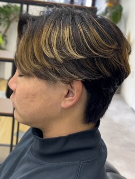 フェザーパーマ/ニュアンスパーマ/韓国マッシュ/錦糸町駅/men's