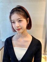 ロンドルピナス 小倉(Lond Lupinus) ミディアムレイヤーカット/似合わせカット/大人ガーリー/20代