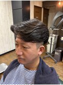 ツーブロックフェザーパーマ