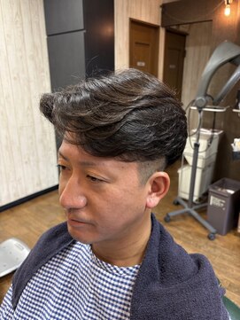 ヘアー スタジオ イワタ(hair studio iwata) ツーブロックフェザーパーマ