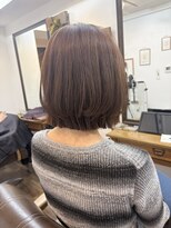 ヘアーサロン ラフリジー(Loufreasy)&nbsp;ハチ張りが気にならないレイヤーボブ