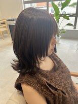 レンジヘアー(lange hair)&nbsp;ミディアムレイヤー【鈴鹿/レイヤー/ミディアム/髪質改善】