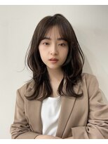 コート 青山(Cote)&nbsp;20代30代40代50代王道ワンカールひし形レイヤーブラウンカラー