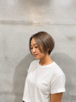 グレープバイン 辻堂(GRAPEVINES)&nbsp;ショート×ベージュ
