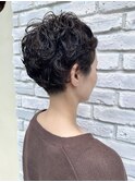 ベリーショート/ショートパーマ/20代30代40代50代60代