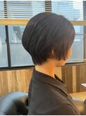 くせ毛カット×くせ毛を活かしたハンサムショート