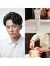 【顔剃り特化小鼻も剃ります】カット+プレミアムシェービング+フェイスパック