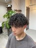 【メンズ】眉カット＋カット＋シャンプー