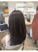 秋カラーにおすすめ"柔らかピンクショコラブラウン"