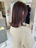 似合わせカラー+集中補修トリートメント 14600円→9900円