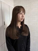 シェミール(CHEMIR)&nbsp;透明感ブラウン×レイヤーカット【髪質改善】